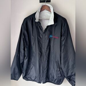FUBU Men’s Size XL Full Zip Up Reversible Water Resistant Fleece Jacket